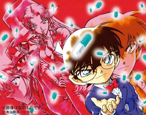 名探偵コナン　イラストアート　アートボード　シャーロック　工藤新一　江戸川コナン 名探偵コナン イラストアート アートボード シャーロック 工藤新
